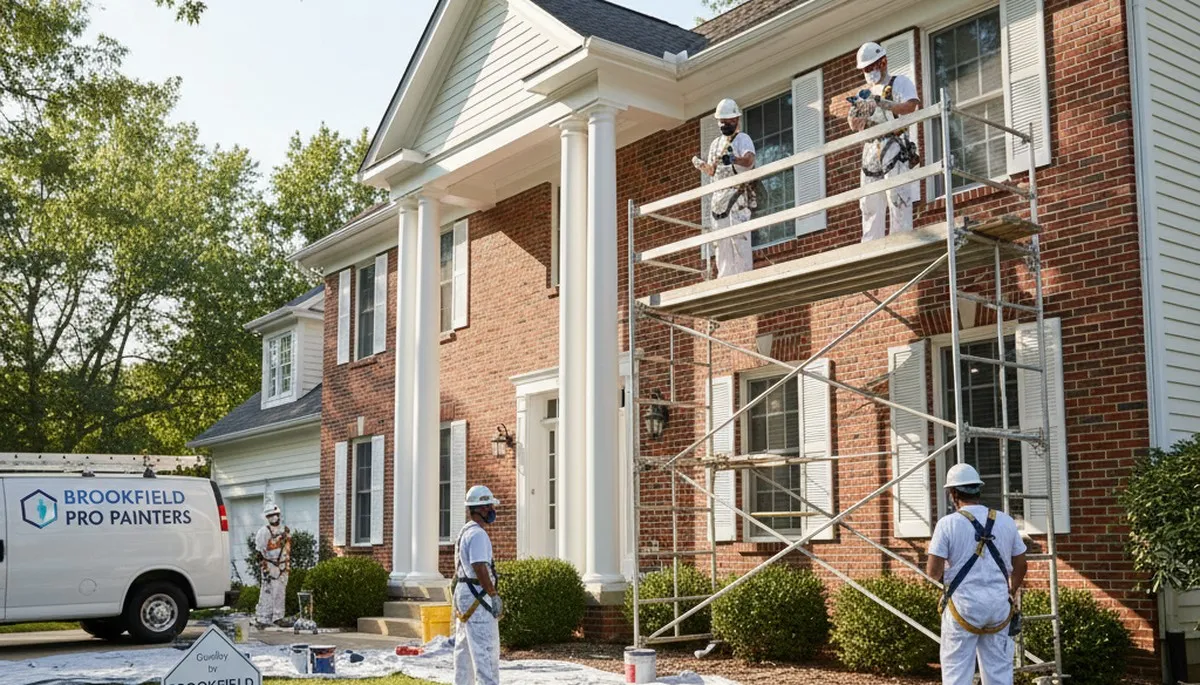 Milwaukee, WI painting crew providing professional residential and commercial painting services