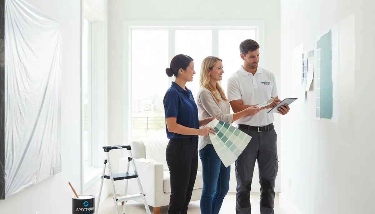 Milwaukee, WI color consultation for homes and businesses by professional painters