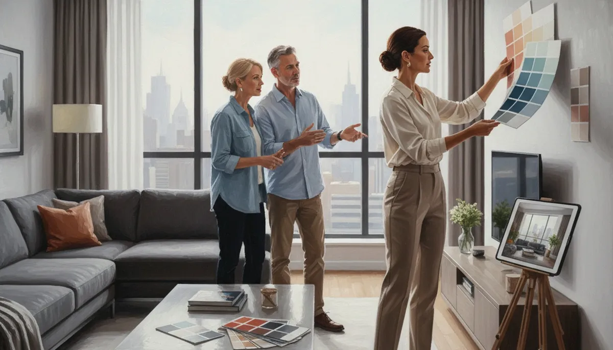 Milwaukee, WI color consultation for homes and businesses by professional painters