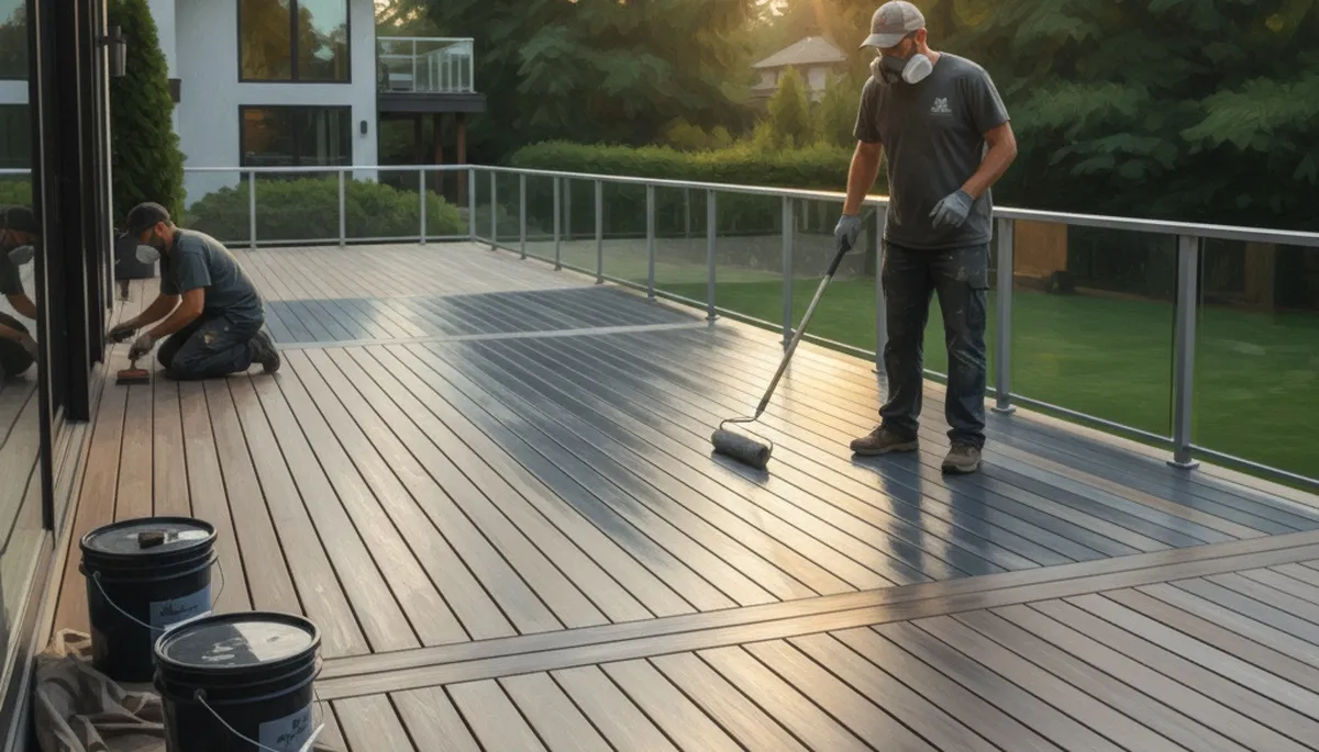 Milwaukee, WI deck painting service for durable weather-resistant protection
