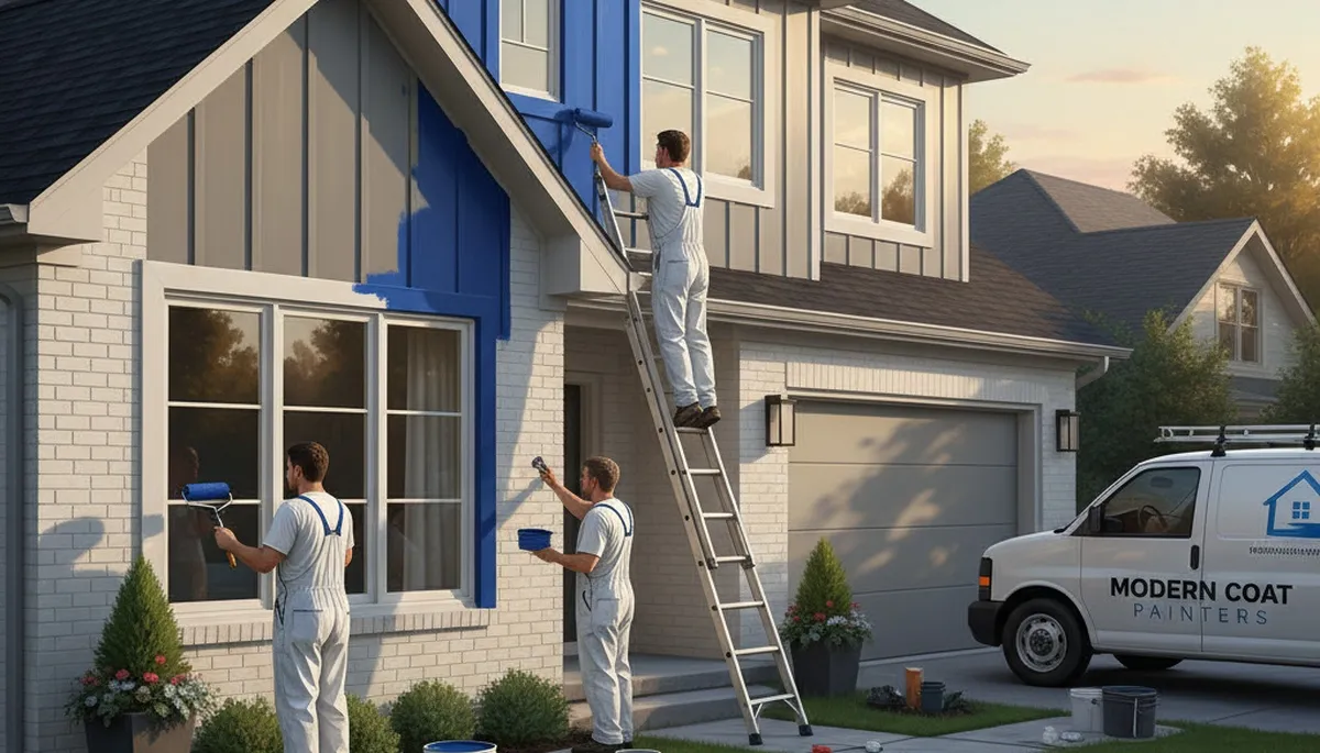 Milwaukee, WI painters providing house painting services for durable exterior and interior home finishes