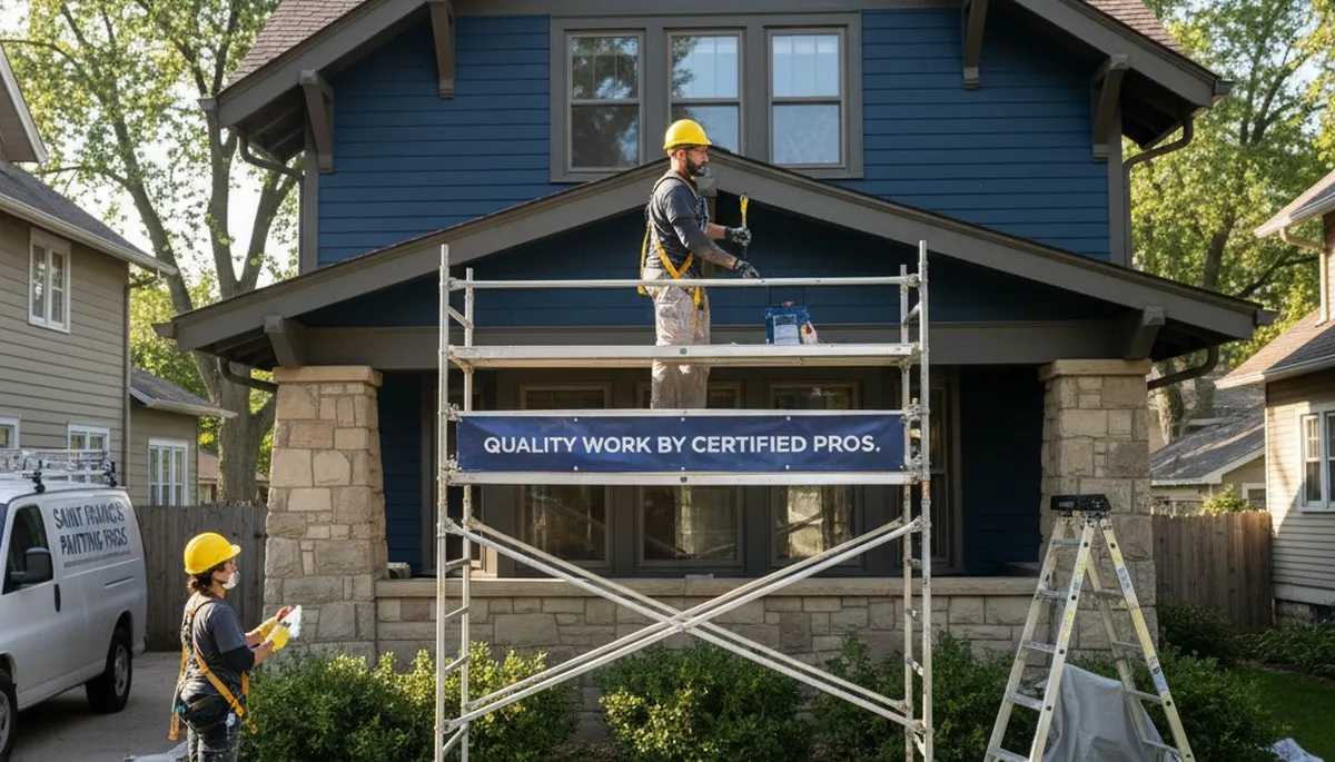 Milwaukee, WI painting contractor team providing professional residential and commercial painting services